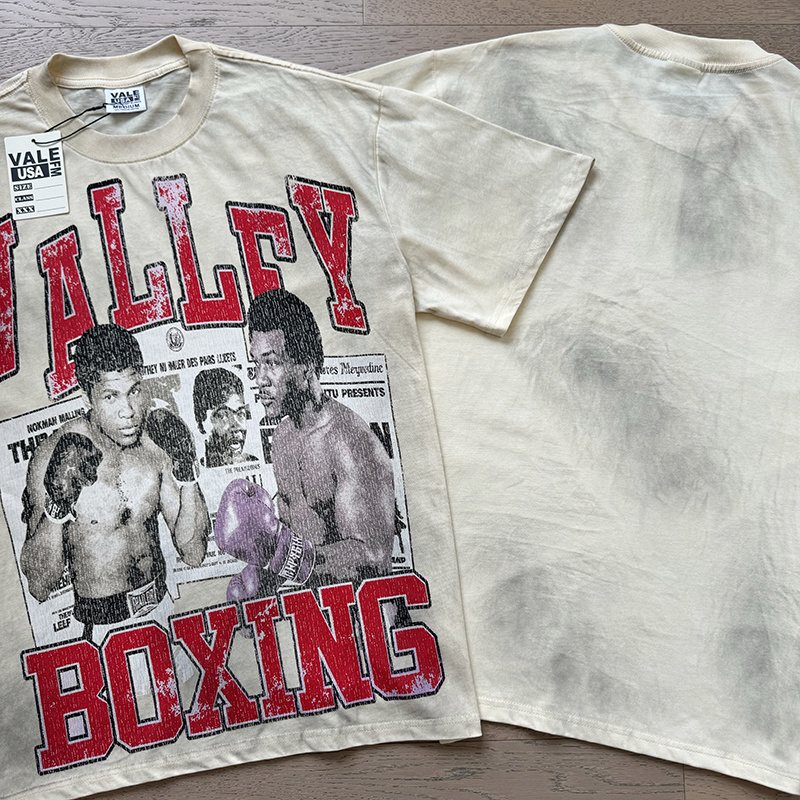 VALE USA Boxing Graphic T-Shirt — front