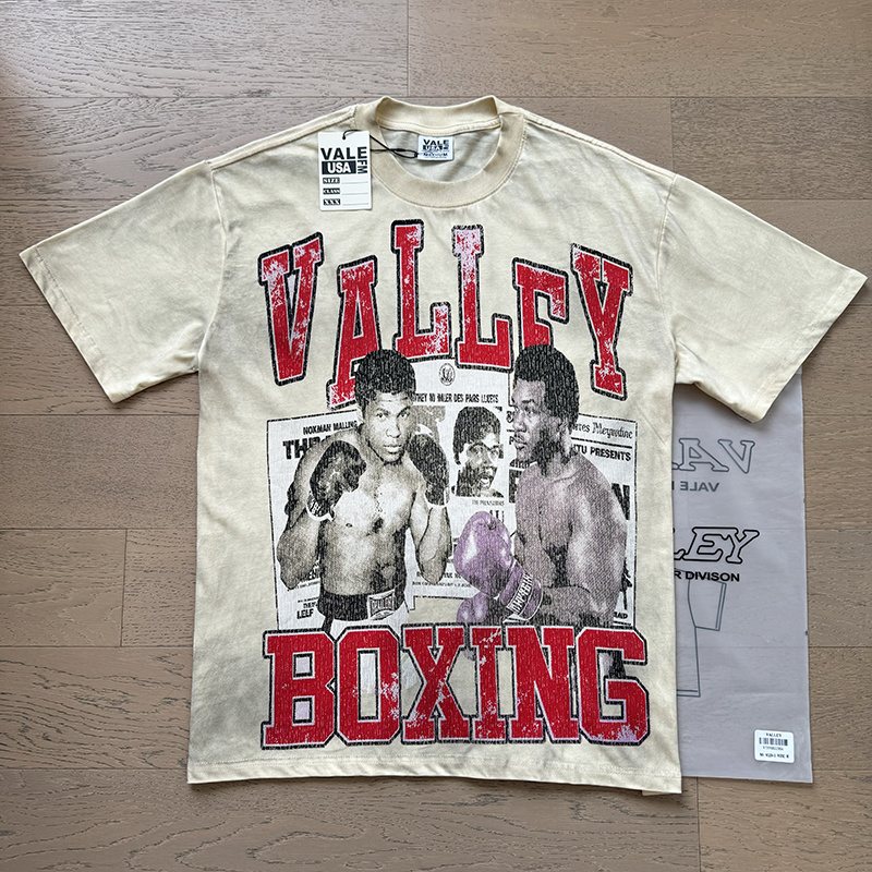 VALE USA Boxing Graphic T-Shirt — context