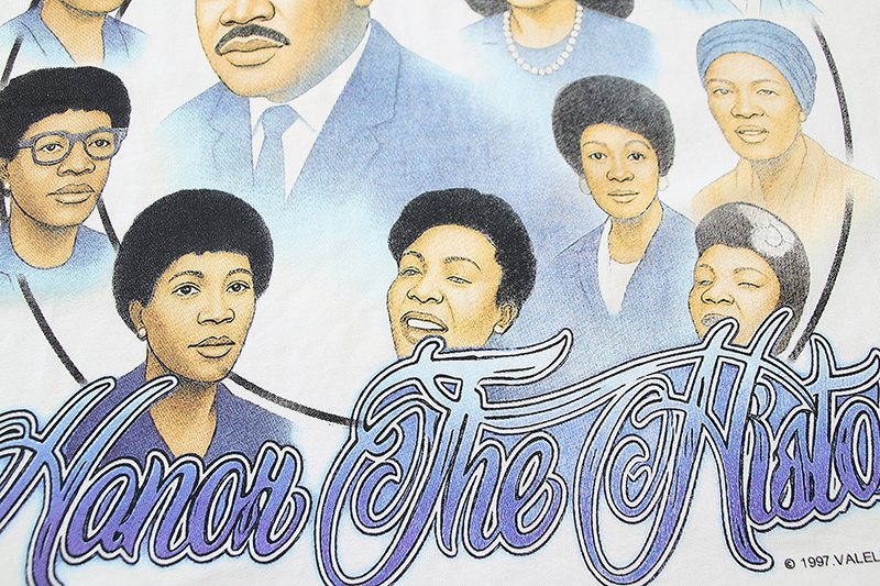 VALE USA Honor The History Graphic T-Shirt — detail