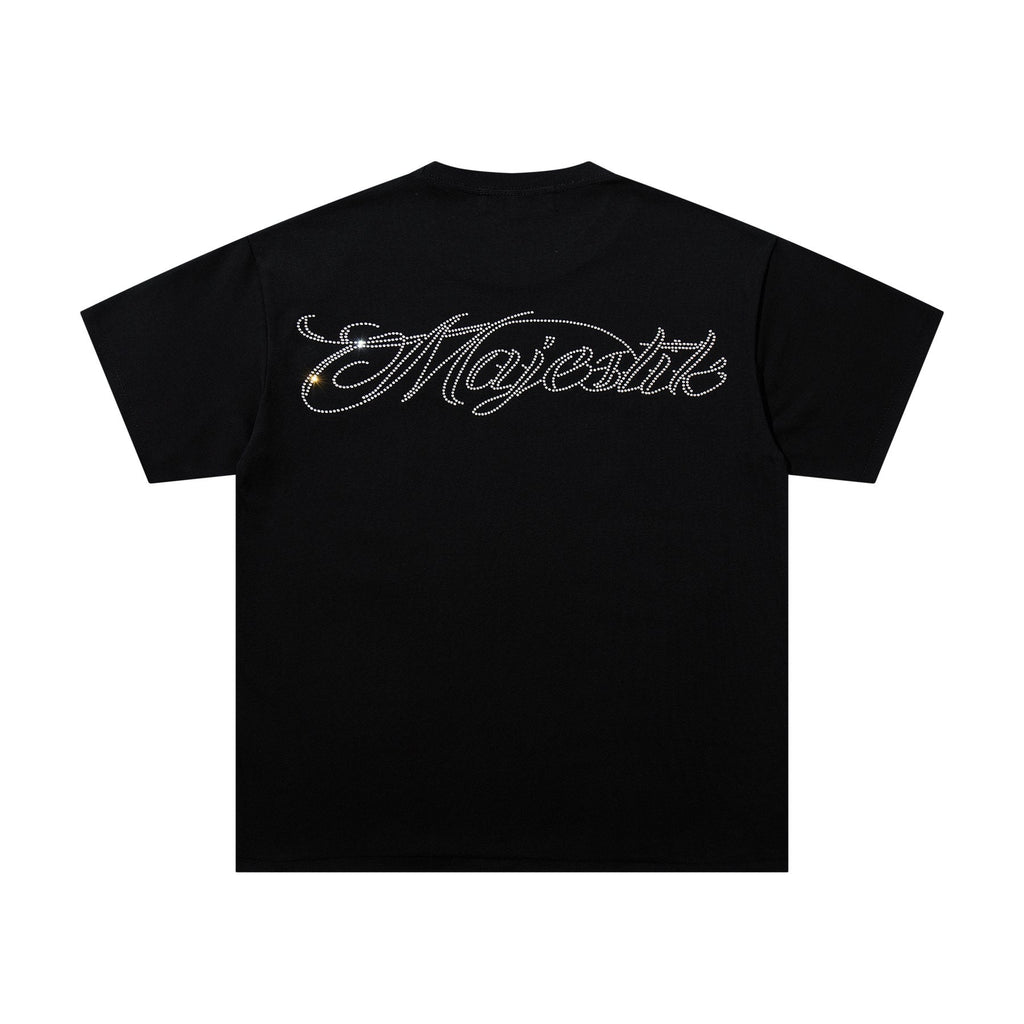 MAJESTIK Color Artwork Graphic T-Shirt — back