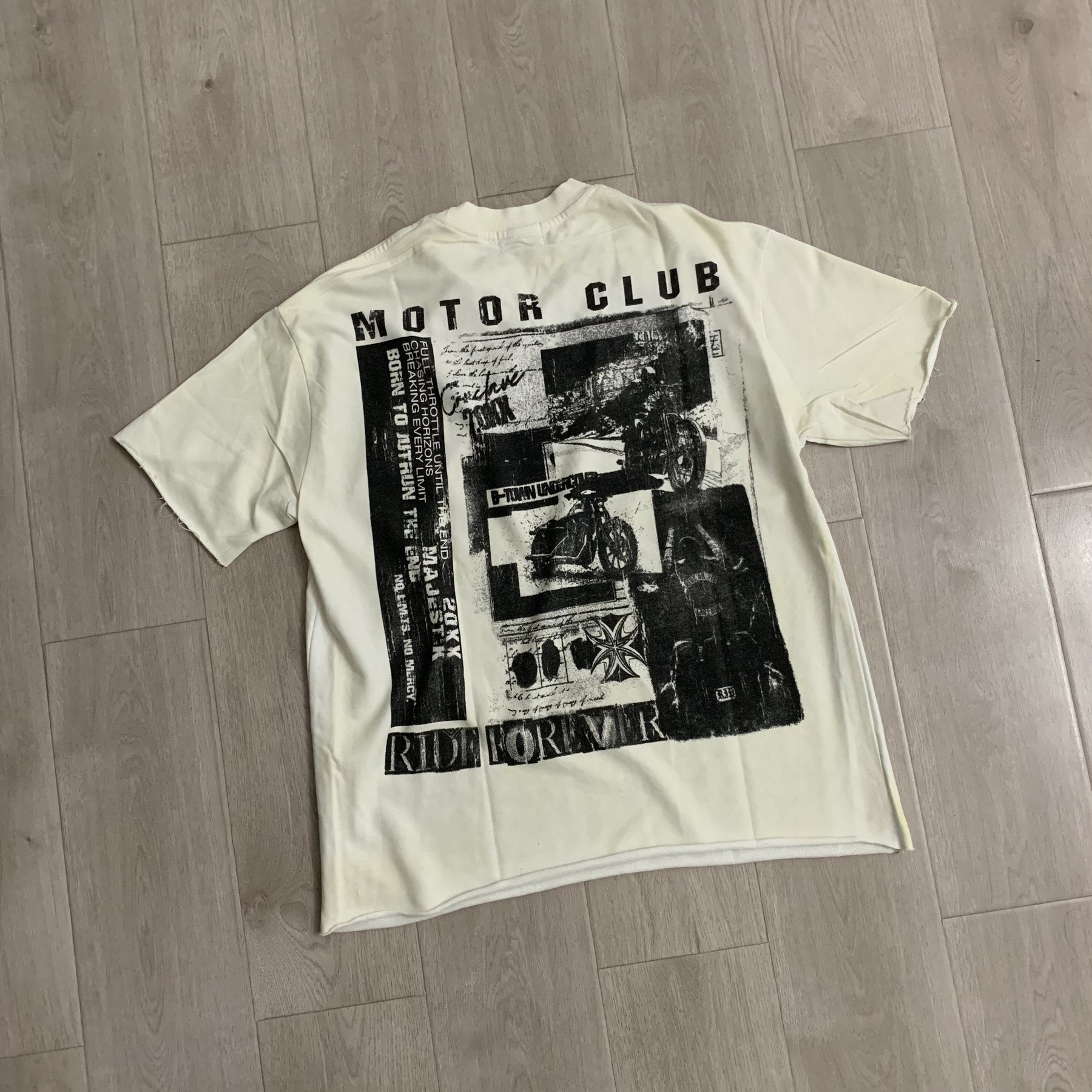 MAJESTIK Motor Club Graphic Short-Sleeve T-Shirt — back