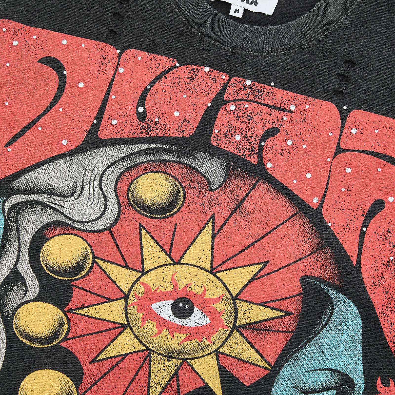 DUAA World Tour Long-Sleeve T-Shirt — detail