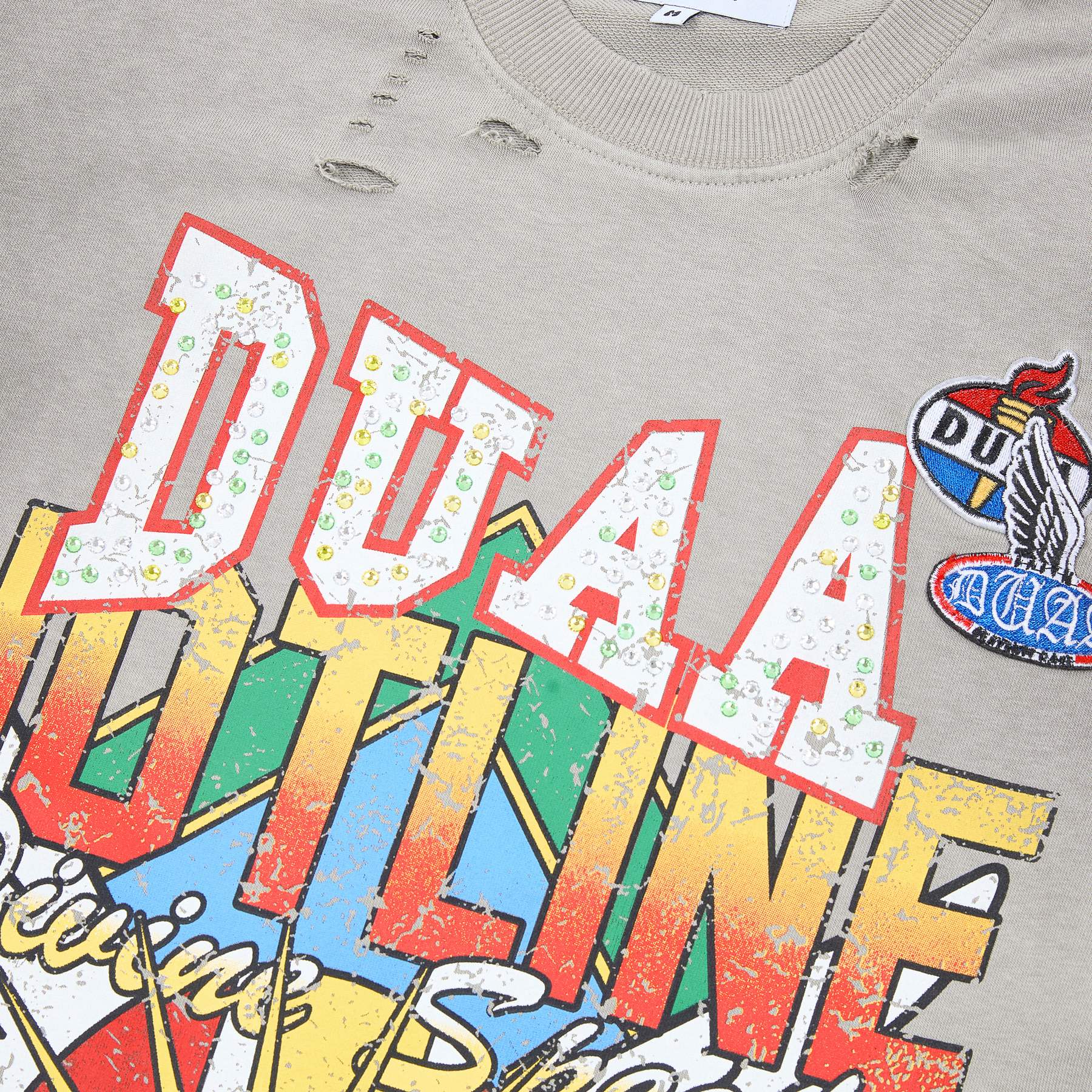 DUAA Hotline Racing Graphic Long-Sleeve T-Shirt — detail