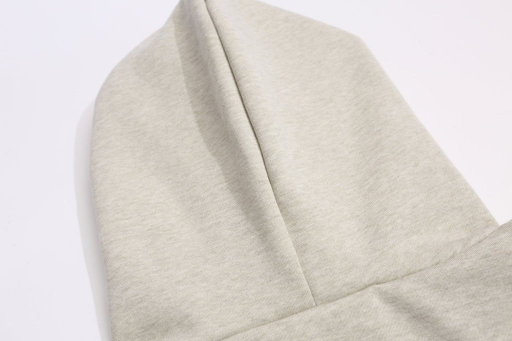 Fear of God Essentials Tonal Logo Light Grey Hoodie — detail