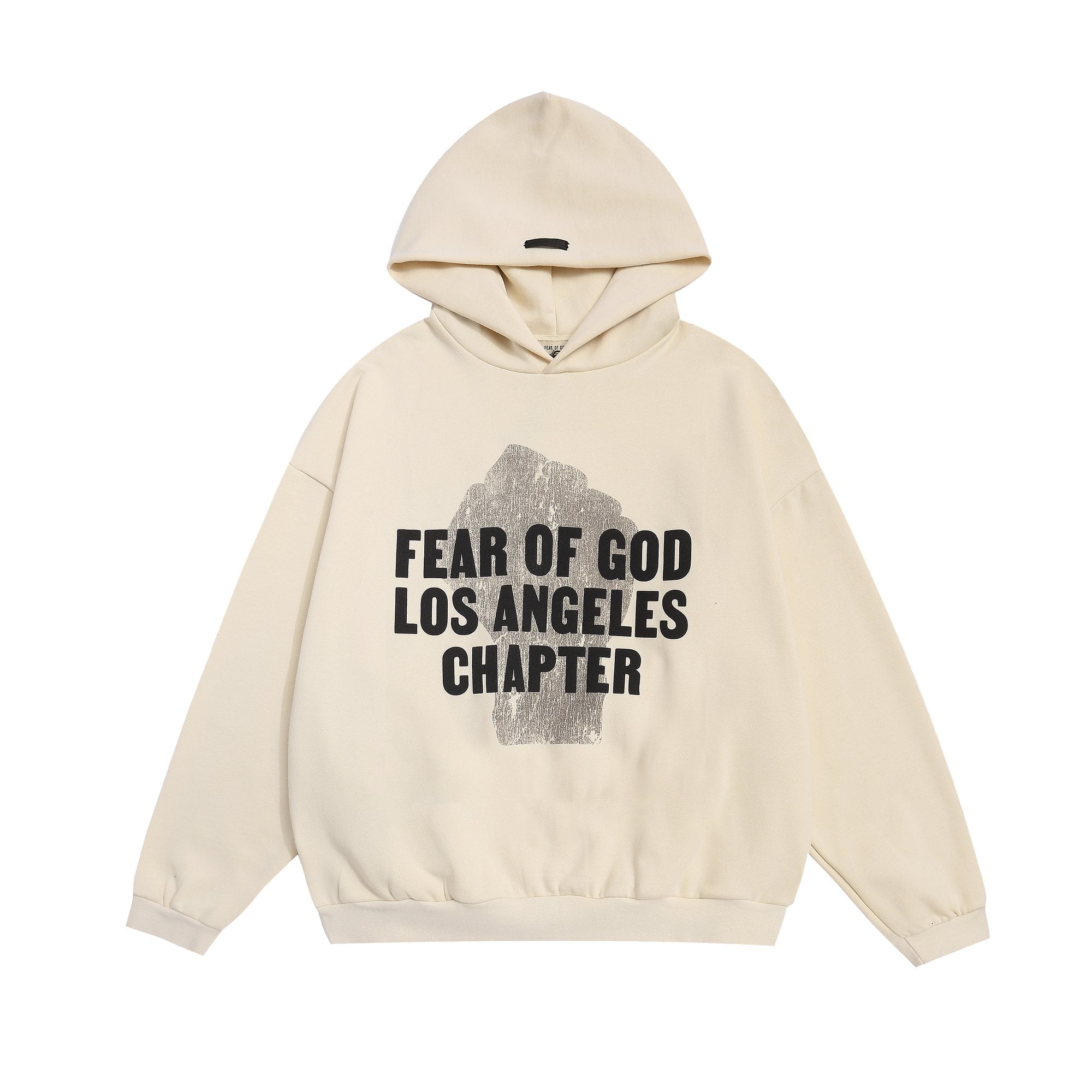 Fear of God Los Angeles Chapter Cream Hoodie — hero