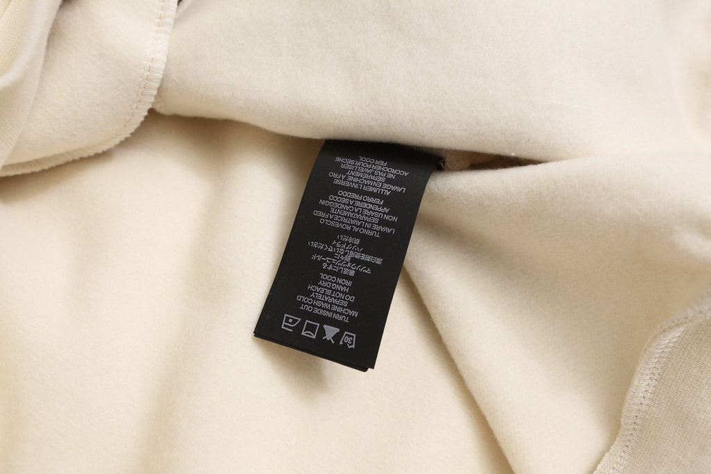 Fear of God Los Angeles Chapter Cream Hoodie — neck_label