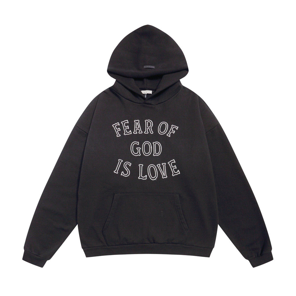 FEAR OF GOD Is Love Embroidered Washed Hoodie — hero