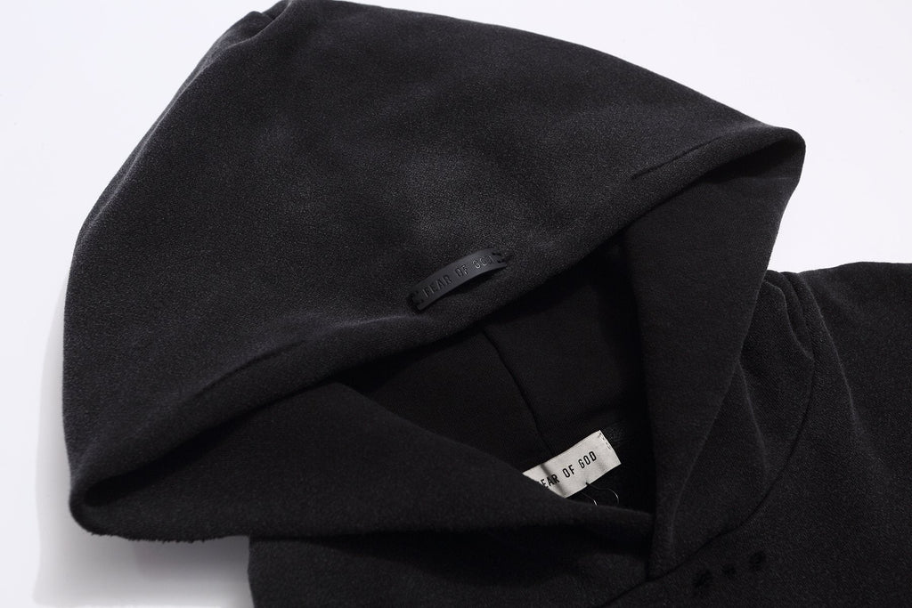 Fear of God FU Graphic Black Hoodie — detail