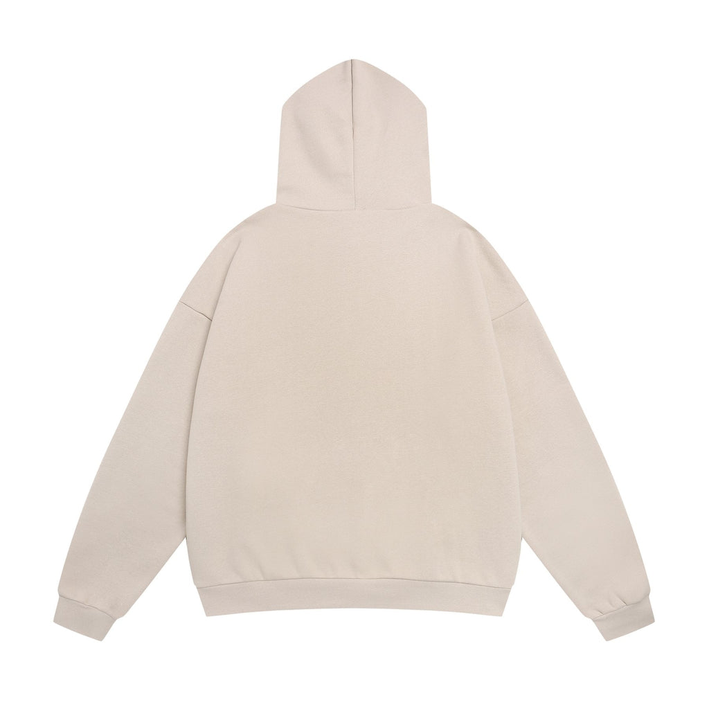 Essentials Fear of God Embossed Wordmark Pullover Hoodie — back