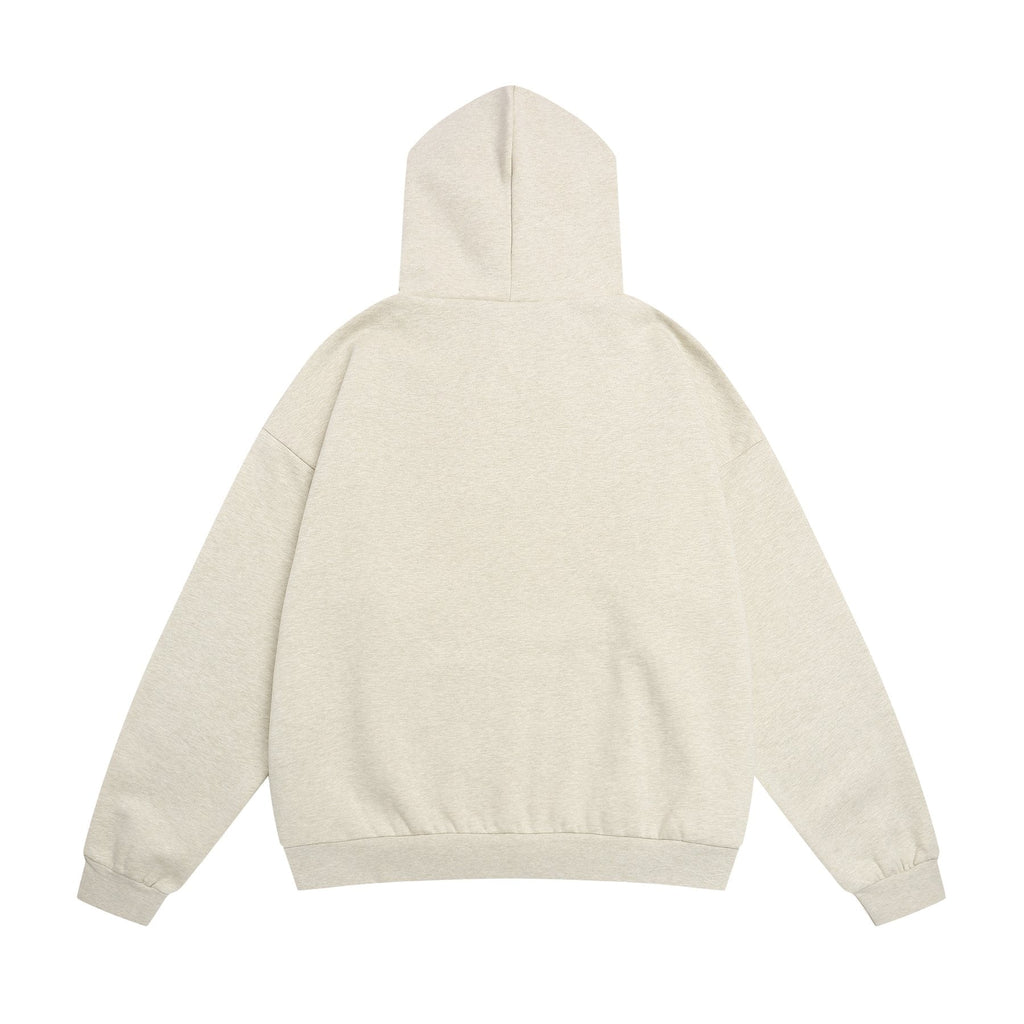 Essentials Fear of God Embossed Wordmark Pullover Hoodie — back