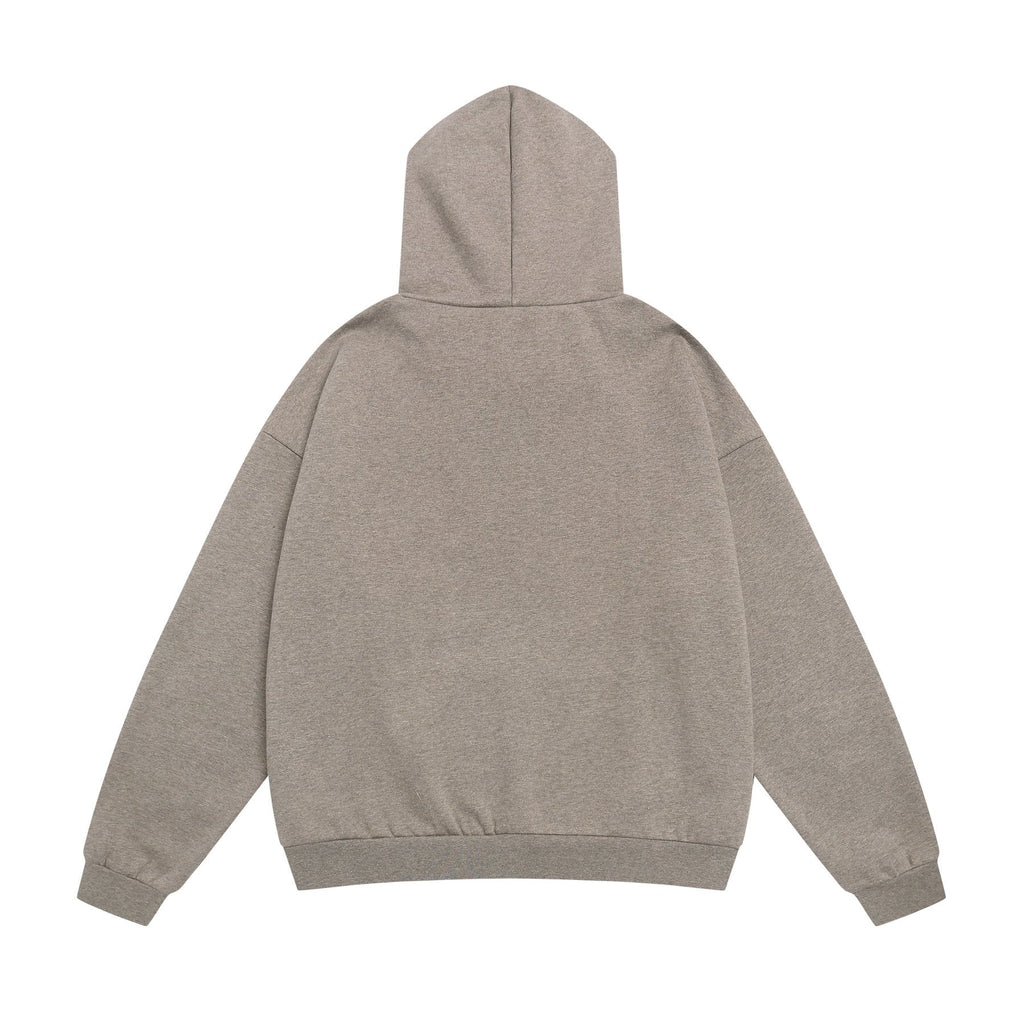 Essentials Fear of God Embossed Wordmark Pullover Hoodie — back