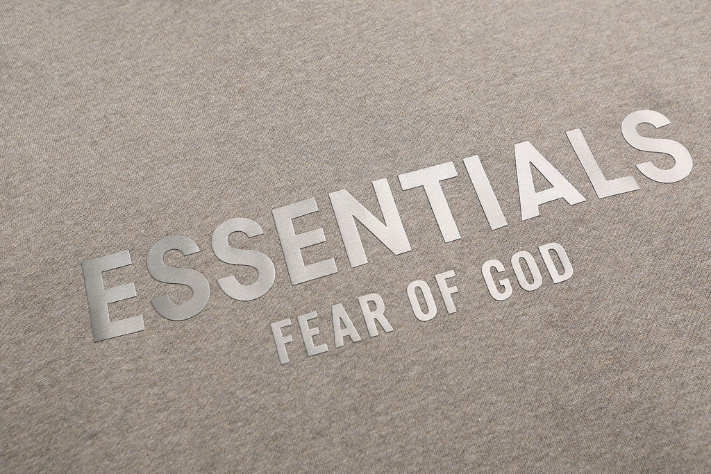 Fear of God Embossed Logo Pullover Hoodie — detail