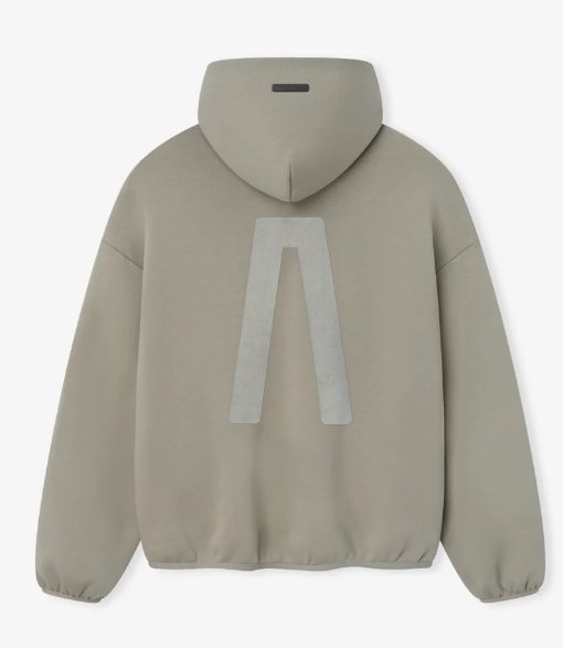 ESSENTIALS Tonal Three-Bar Graphic Pullover Hoodie — back