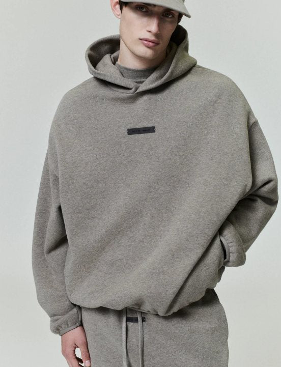 Fear of God Small Chest Badge Pullover Hoodie — context
