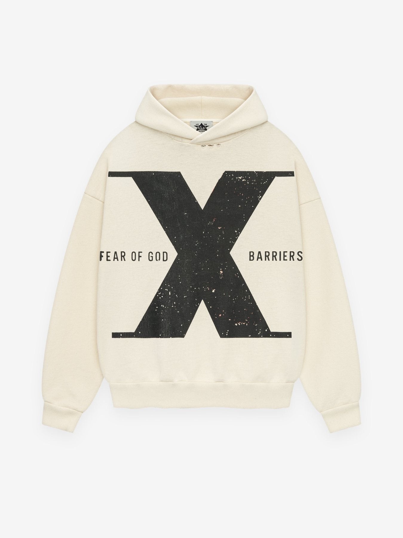 Fear of God x Barriers Front & Back Graphic Hoodie — front