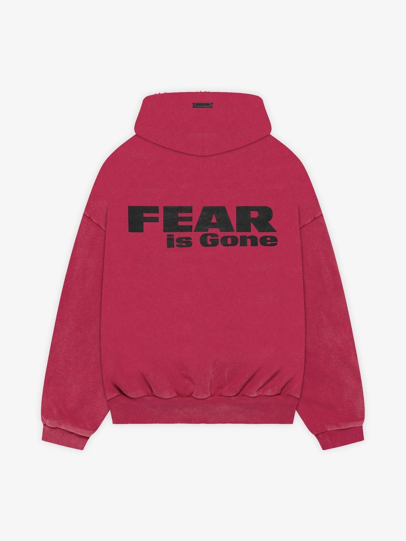 Fear of God Washed Graphic Pullover Hoodie — back
