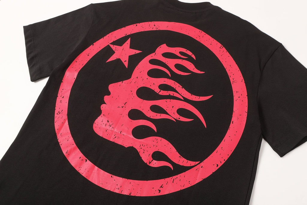 Hellstar Adventure Astronaut Graphic T-Shirt — fabric_closeup
