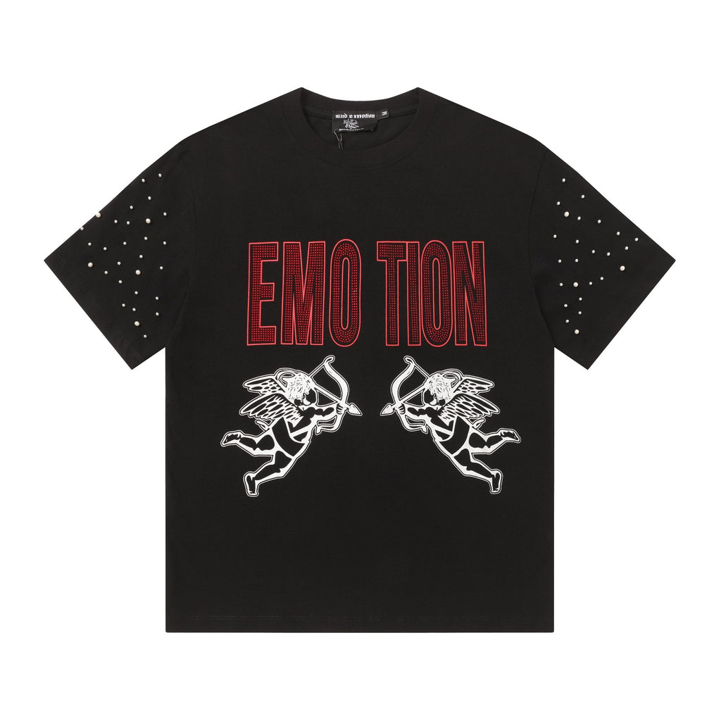 MIXED EMOTION Love or Hate Cupid Graphic T-Shirt — hero