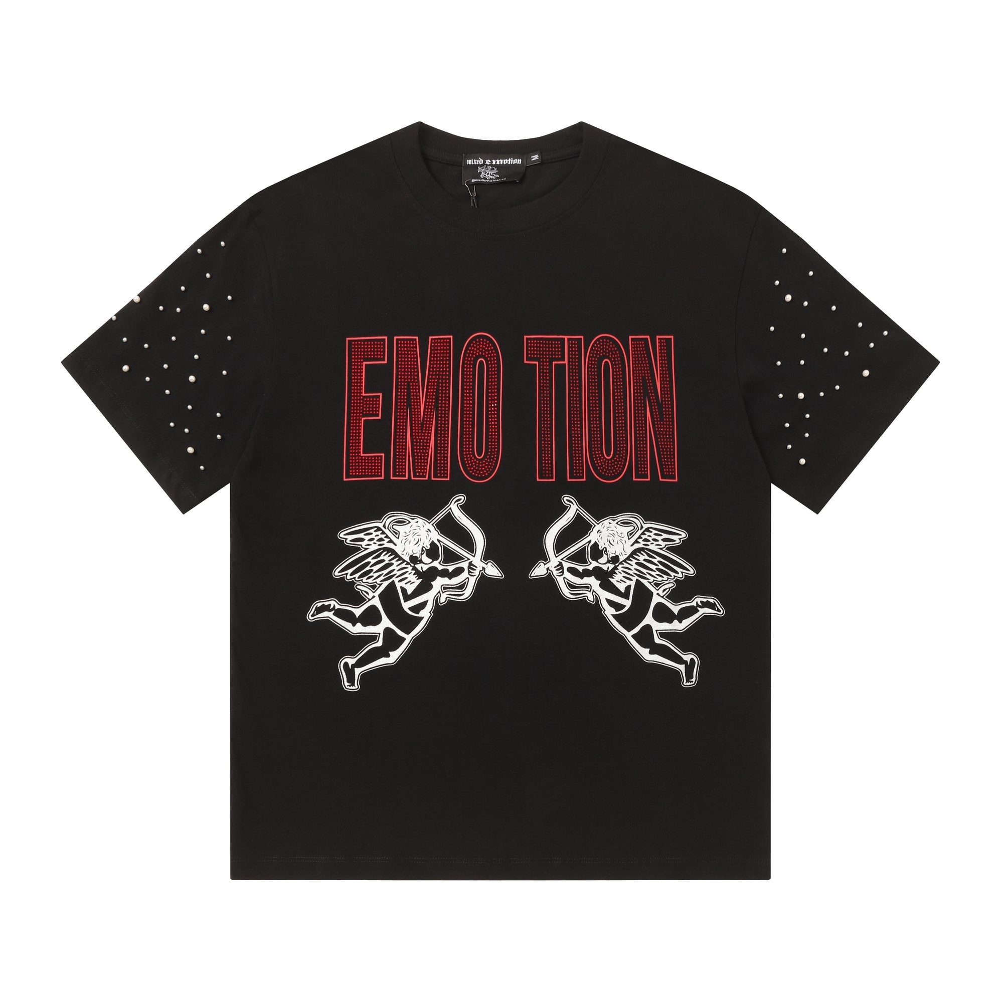 MIXED EMOTION Love or Hate Cupid Graphic T-Shirt — hero