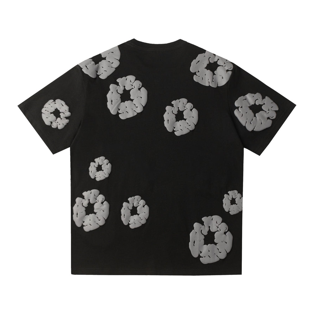 DENIM TEARS All-Over Floral Cloud Graphic T-Shirt — back