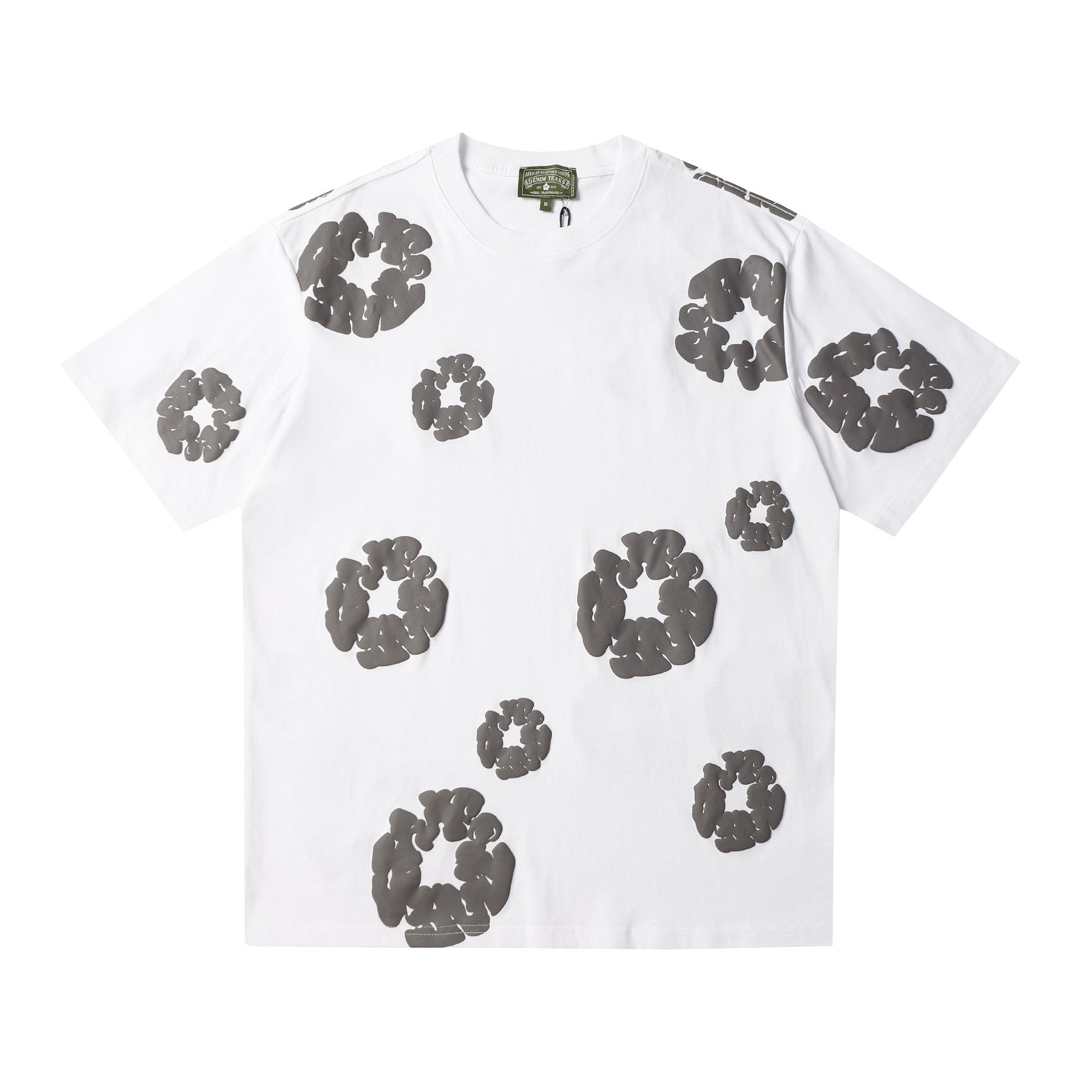 DENIM TEARS All-Over Floral Cloud Graphic T-Shirt — front