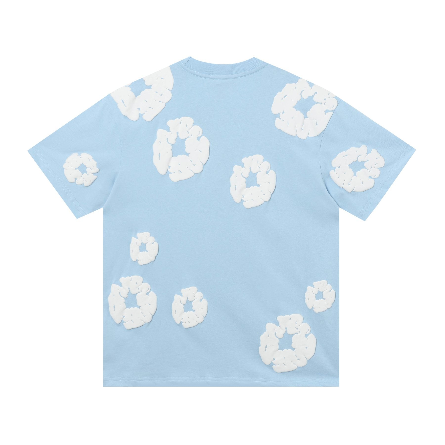 DENIM TEARS All-Over Floral Cloud Graphic T-Shirt — back