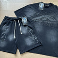 Hellstar Grey Graphic T-Shirt & Shorts Set — hero