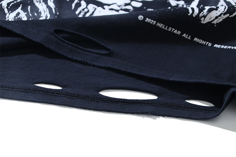 Hellstar Mercy Skull Graphic T-Shirt — detail
