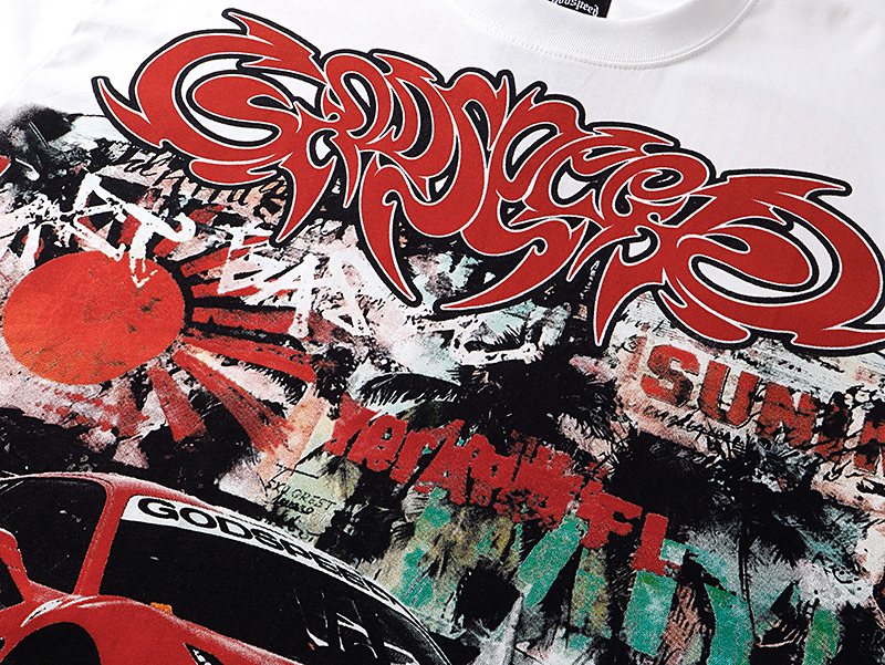 Godspeed Racing Graphic Short-Sleeve T-Shirt — detail