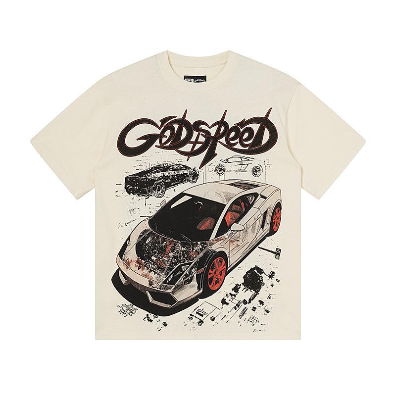 Godspeed Superrun Sunday Miami Edition Graphic T-Shirt — front