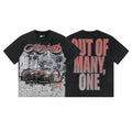 Godspeed Super Run Sunday Car Graphic Short-Sleeve T-Shirt — hero