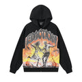 MIXED EMOTION Dancing Figure Zip-Up Hoodie — hero