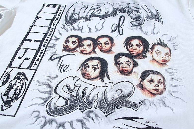 Hellstar Shine Star Graphic T-Shirt — detail
