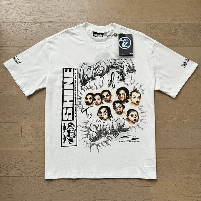 Hellstar Shine Star Graphic T-Shirt — front