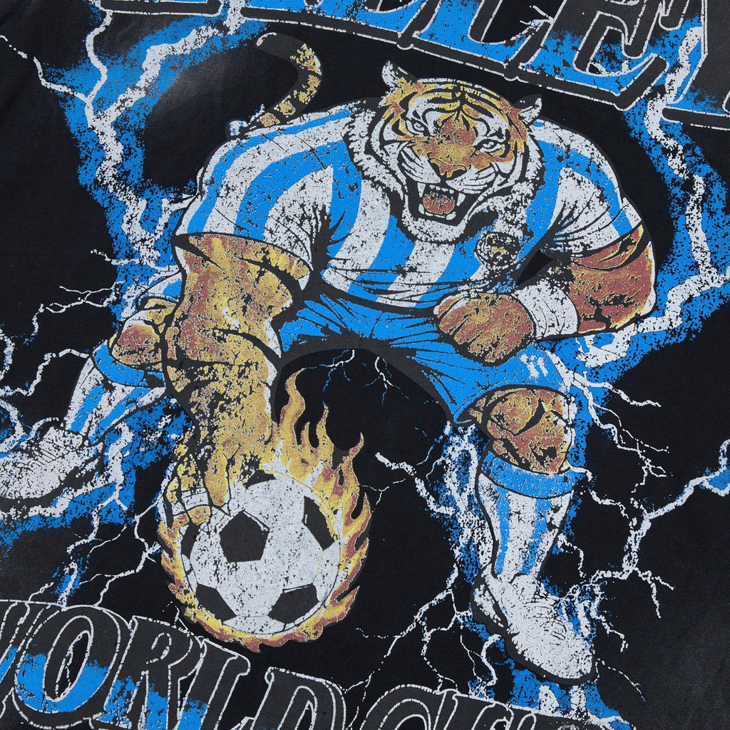 VALE USA World Cup Tiger Soccer Graphic T-Shirt — detail