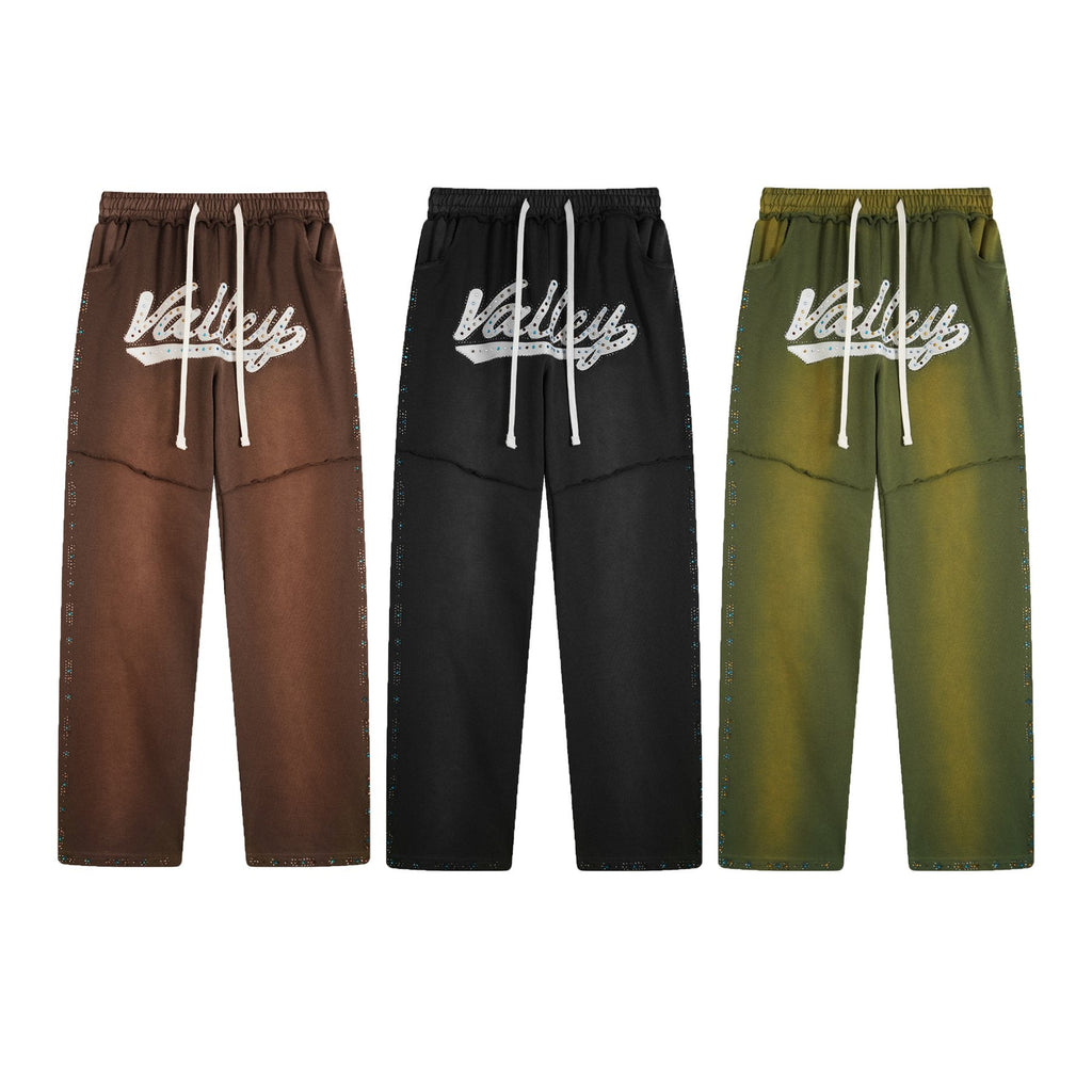 Valley Rhinestone Graphic Sweatpants — comparison