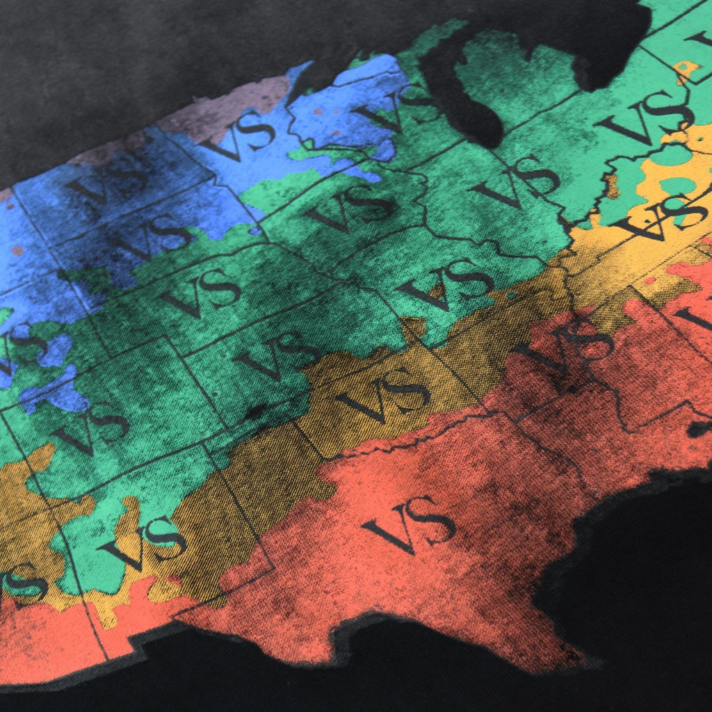 Valley Dreams VSX Forecast Alert Map Graphic T-Shirt — detail