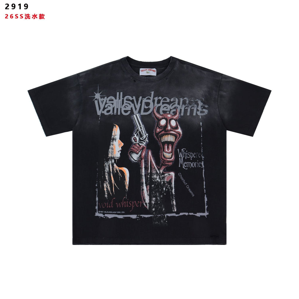 Valley Dreams Void Whispers Demon Graphic T-Shirt — hero