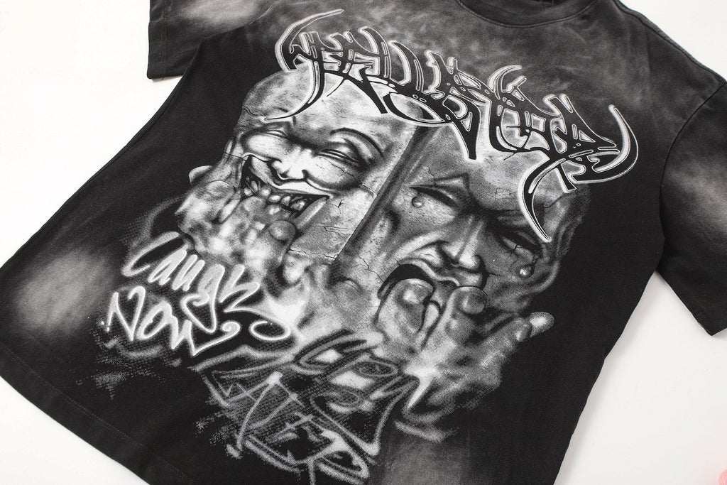 Hellstar Valley Paradise Graphic Short-Sleeve T-Shirt — detail