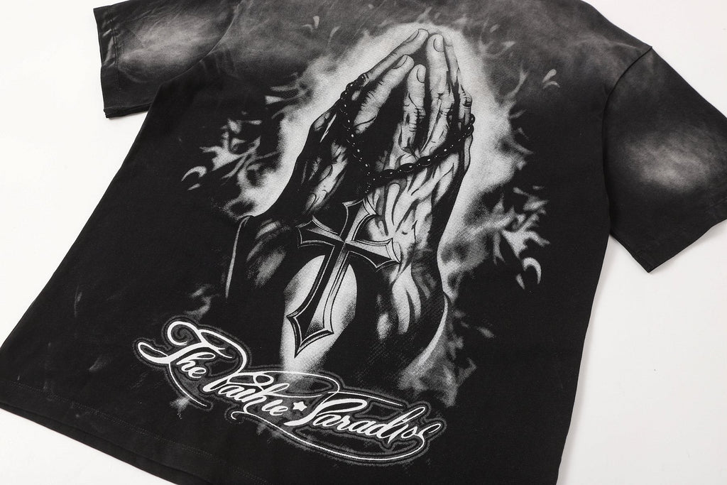 Hellstar Valley Paradise Graphic Short-Sleeve T-Shirt — detail
