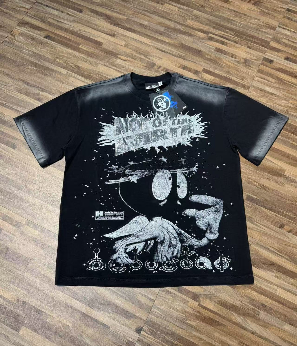 Hellstar Not of This Earth Graphic T-Shirt — front