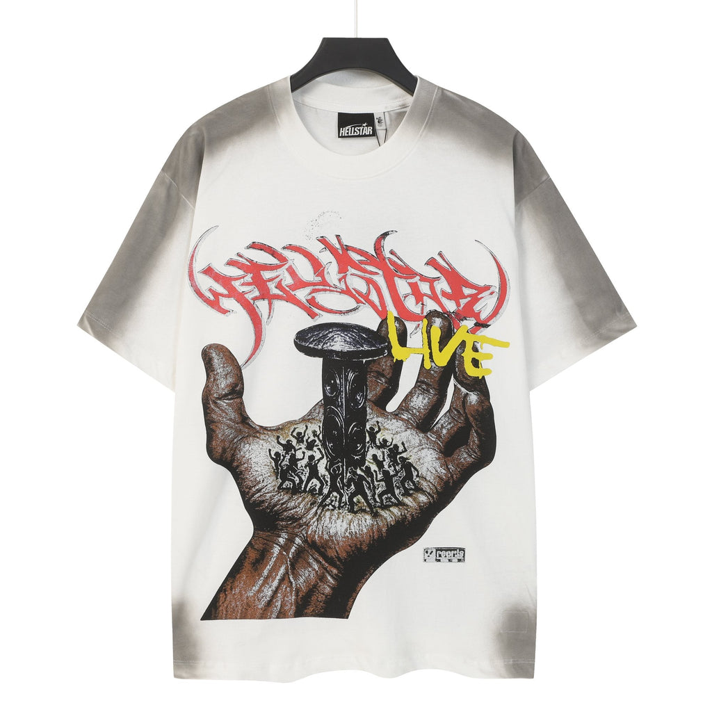 Hellstar Live Graffiti Graphic T-Shirt — hero
