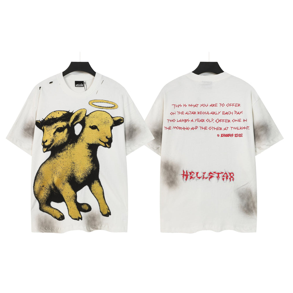 Hellstar Two-Headed Lamb Graphic T-Shirt — hero