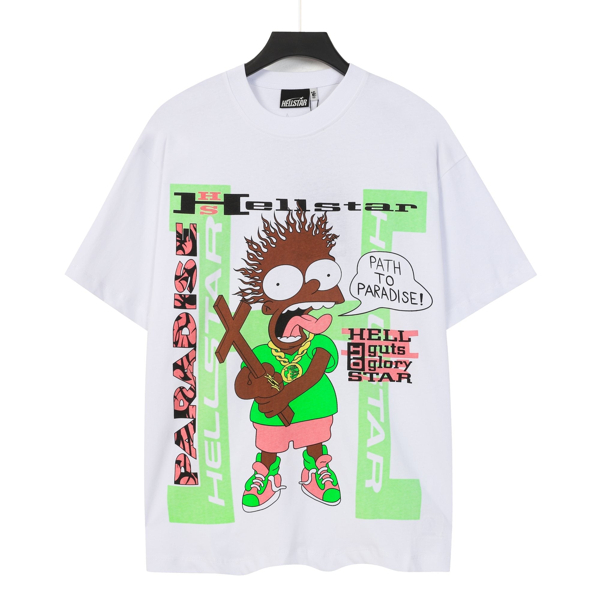 Hellstar Cartoon Graphic Short-Sleeve T-Shirt — hero