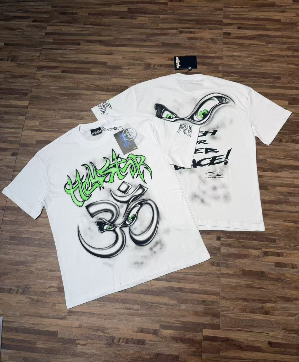 Hellstar Front & Back Graphic T-Shirt — context