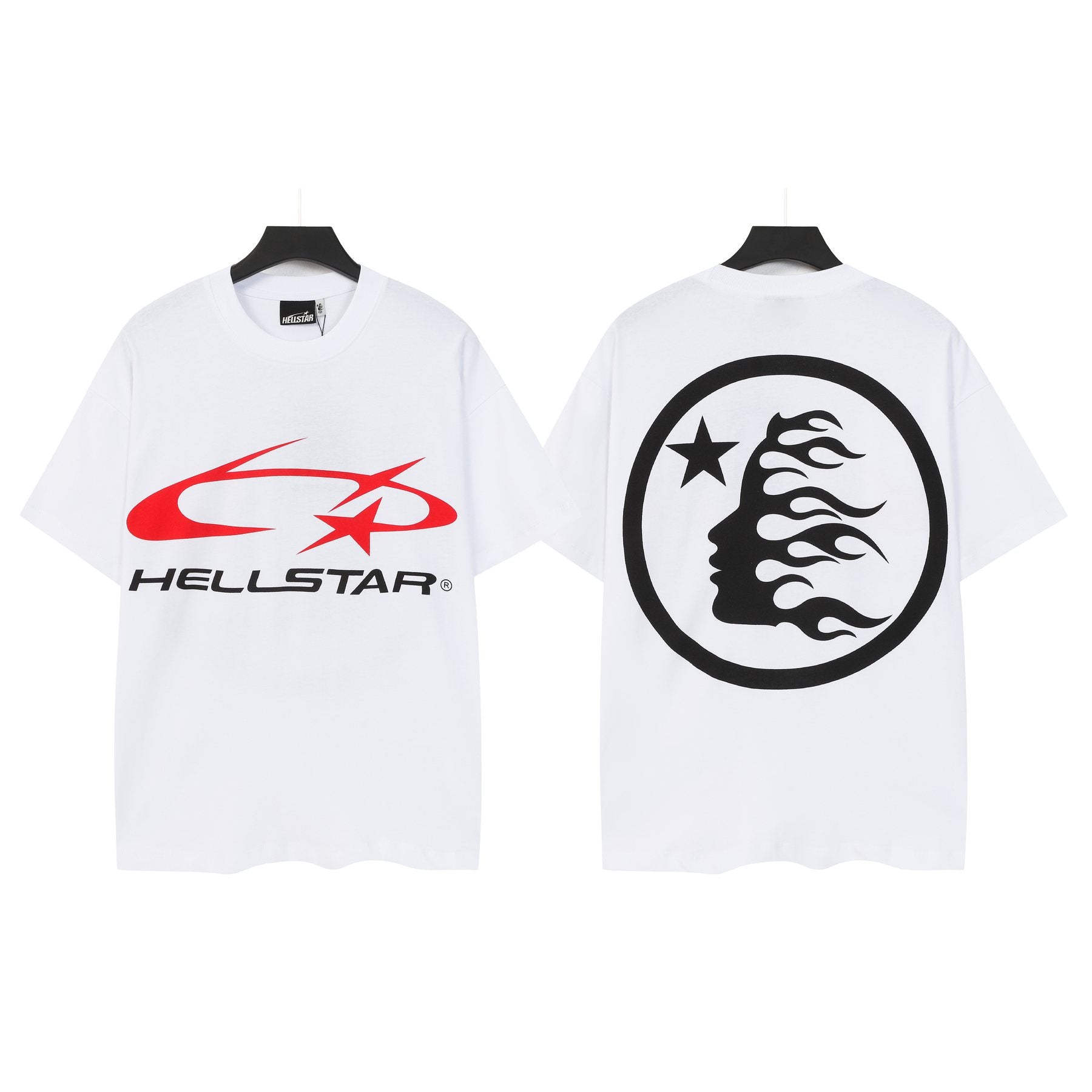 Hellstar Front & Back Graphic T-Shirt — front
