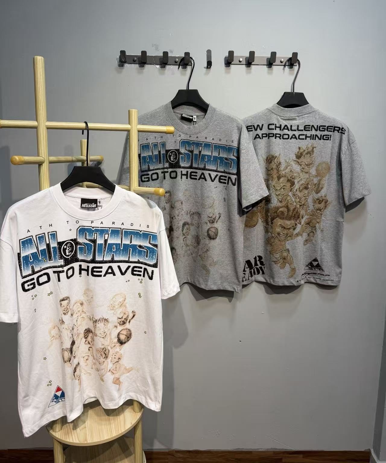 Hellstar All Stars Go to Heaven Graphic T-Shirt — context