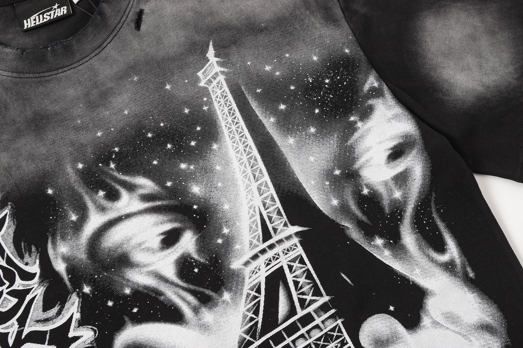HEISTAR Eiffel Tower Graphic Short-Sleeve T-Shirt — detail