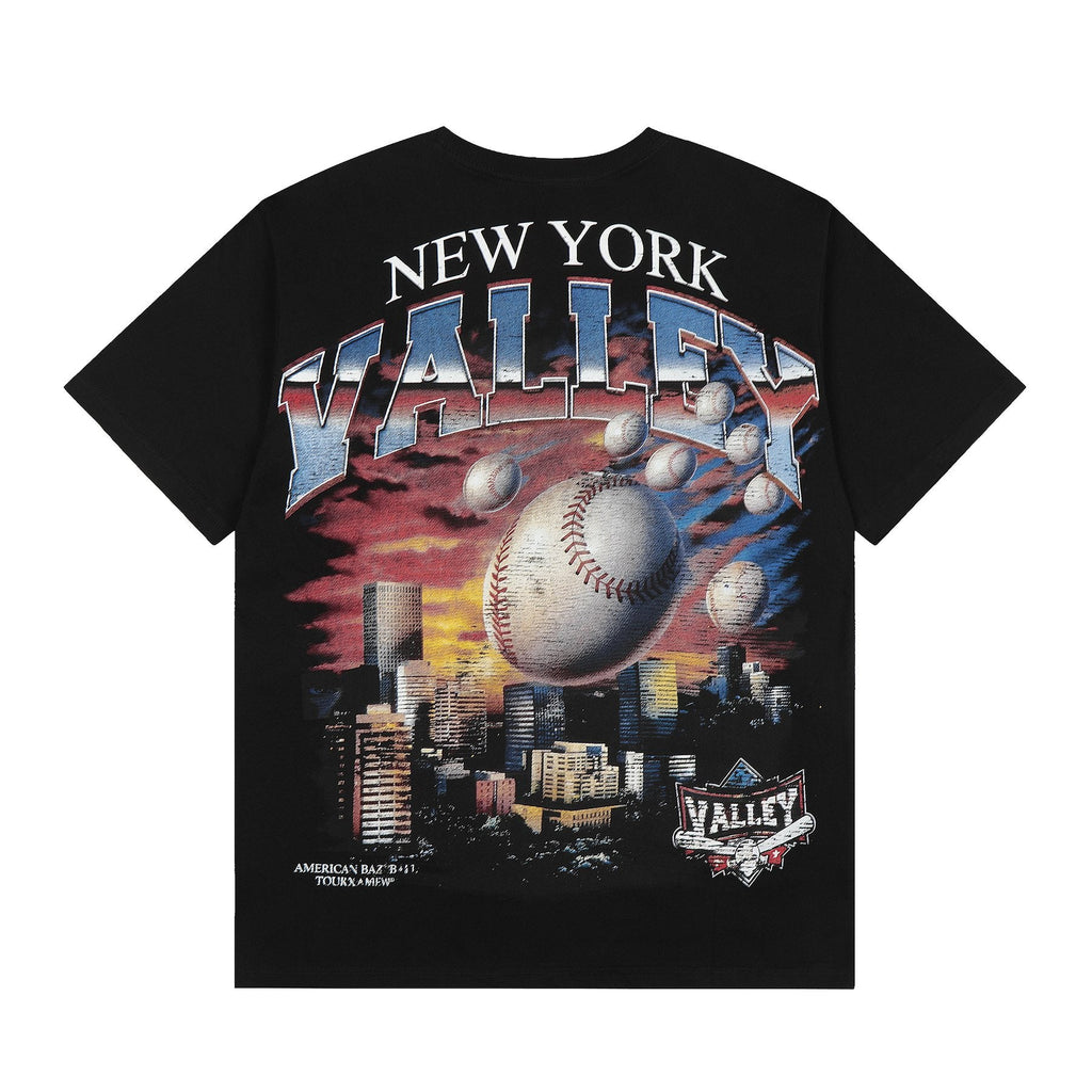 VALLEY New York Baseball Graphic T-Shirt — back