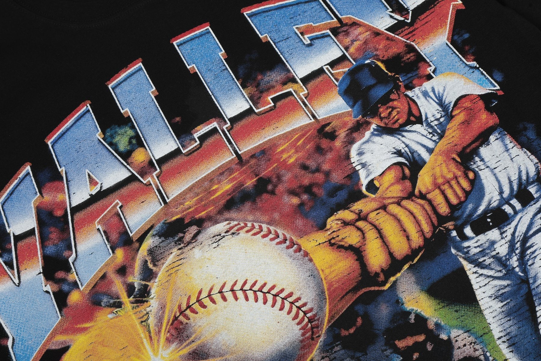VALLEY New York Baseball Graphic T-Shirt — detail